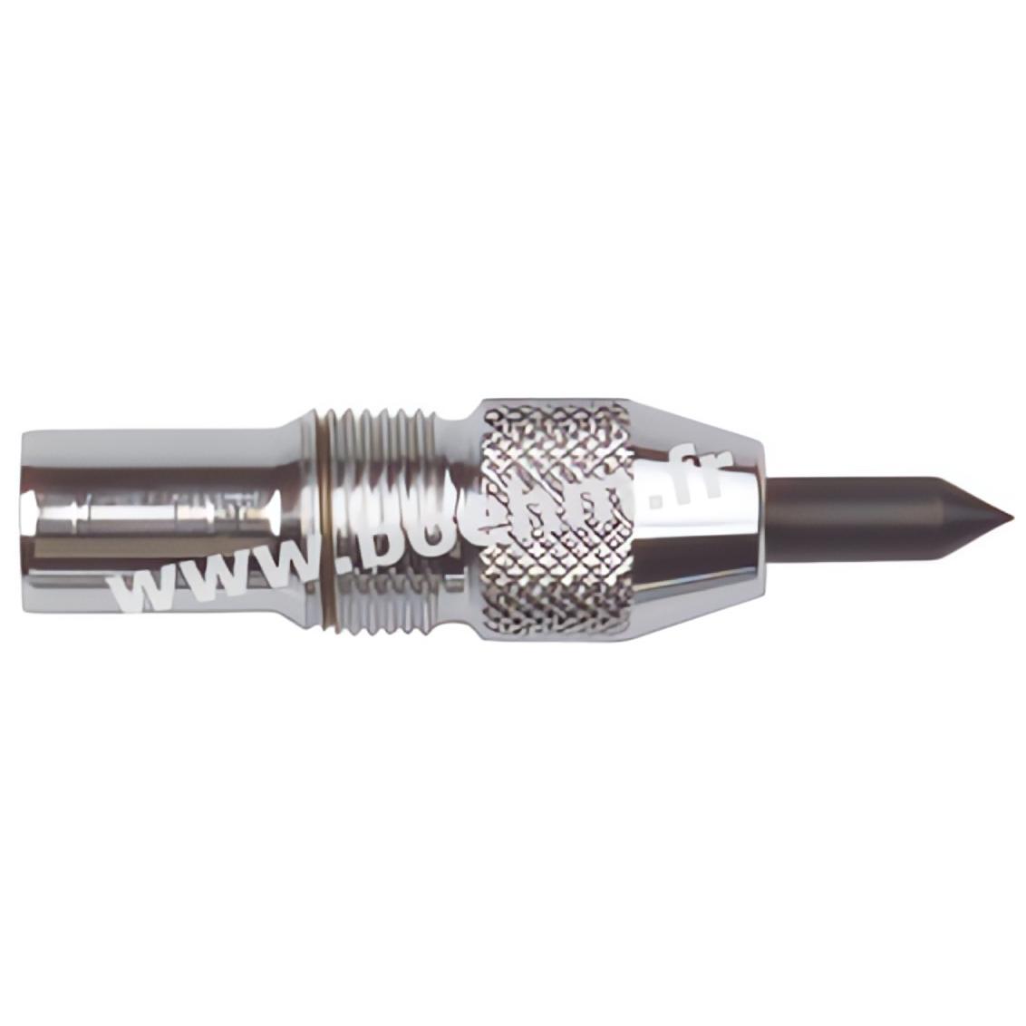 Retractable centering pin