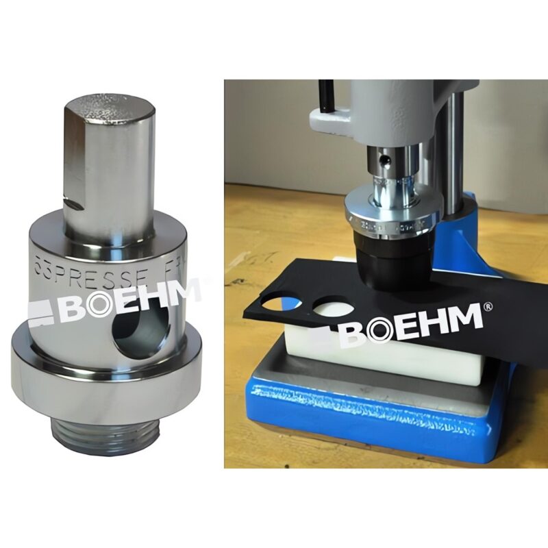Punch holder for D16 press (Diam 2 to Diam 100)