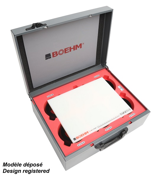 Punch set Ø2 to 100 mm with Ø420 mm gasket cutting tool - Image 2